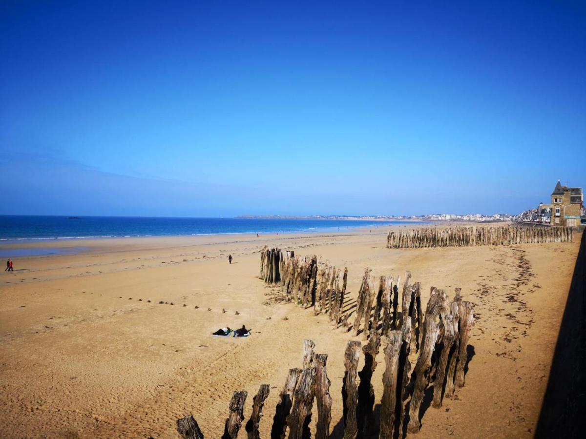 Les Letruns - Appart - 3 Pers - Vue Sur La Mer Saint-Malo Exteriér fotografie