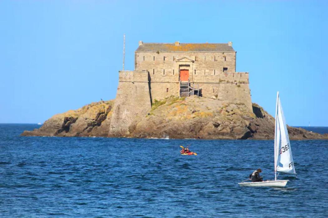 Les Letruns - Appart - 3 Pers - Vue Sur La Mer Saint-Malo Exteriér fotografie