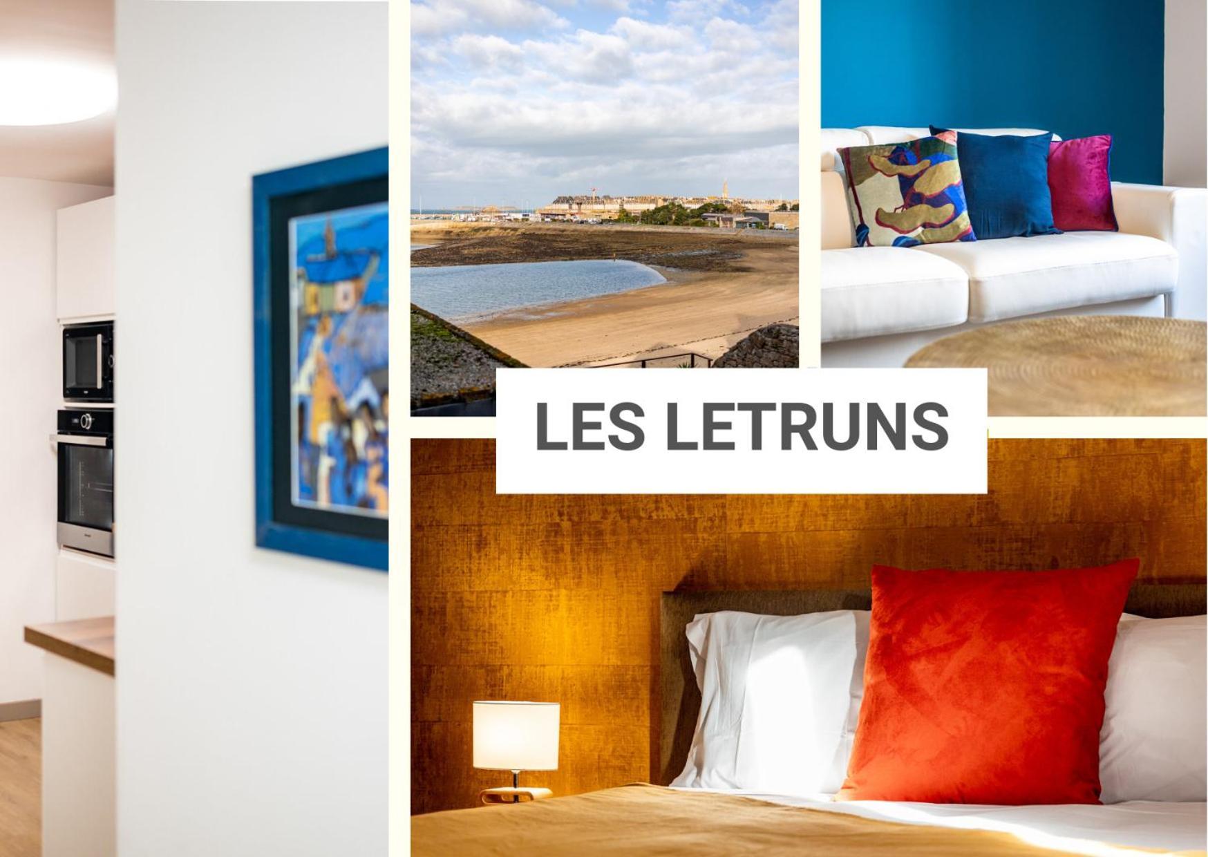 Les Letruns - Appart - 3 Pers - Vue Sur La Mer Saint-Malo Exteriér fotografie